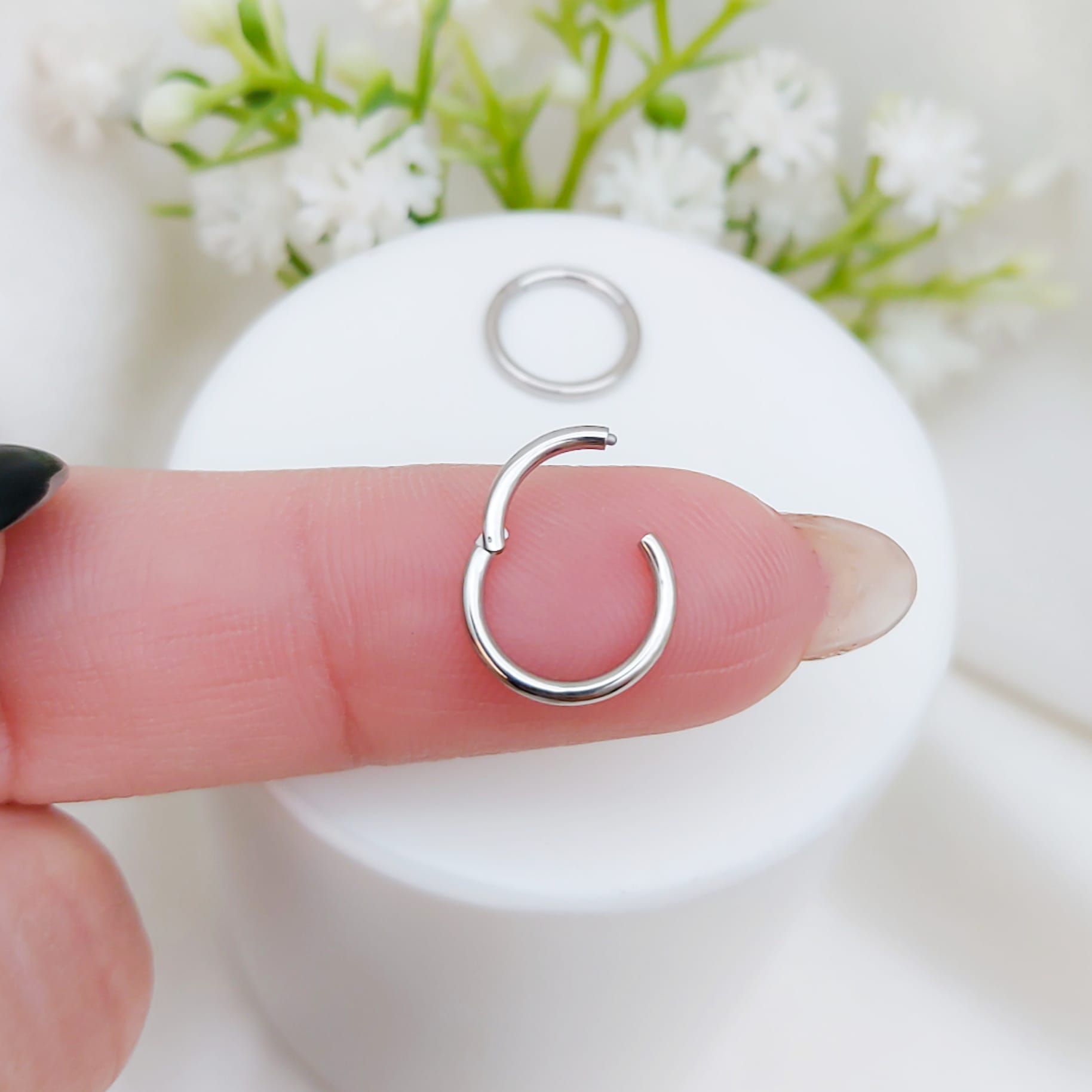 piercing argola clicker