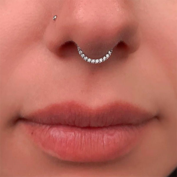 dor piercing septo