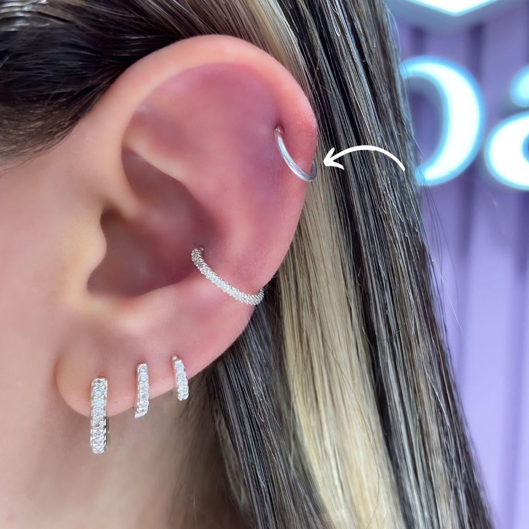 piercing septo inflamação