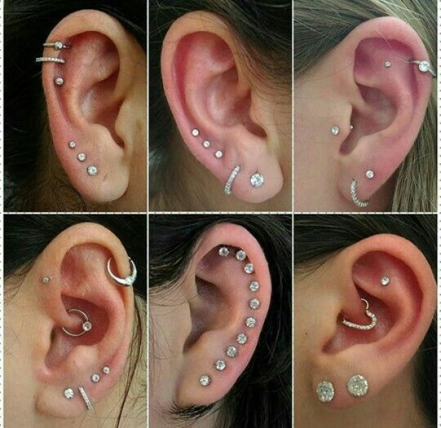 Tendências de Piercings para Orelha: Curated Ear e Trio de Australianos em Destaque