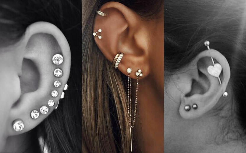 Materiais Ideais para Piercings na Orelha: Titânio vs. Aço Cirúrgico