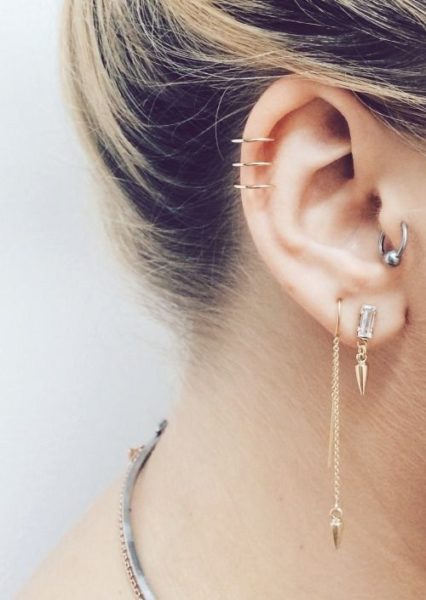 Tendências de Piercings para Orelha: Curated Ear e Trio de Australianos em Destaque