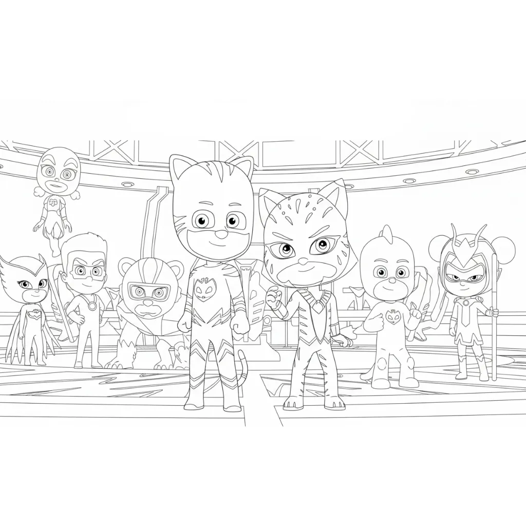 custo livro de colorir pj mask