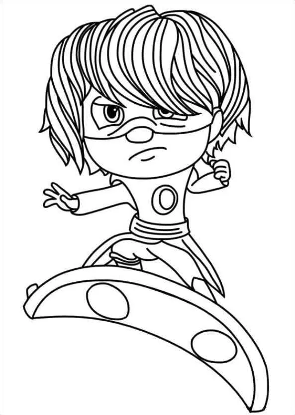 erros comuns ao colorir pj mask