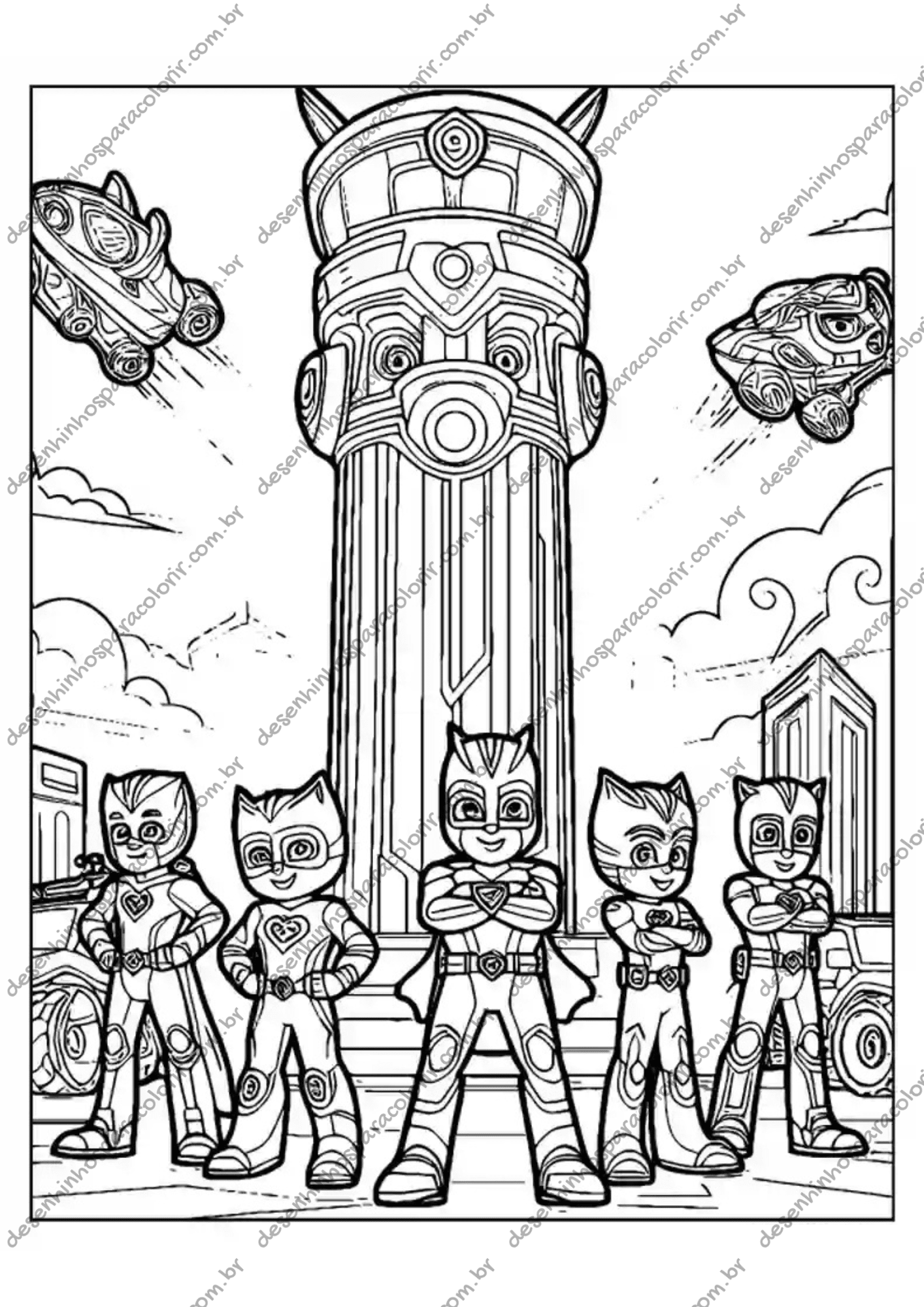 custo de livros de colorir pj masks