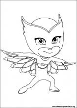 pj masks para pintar
