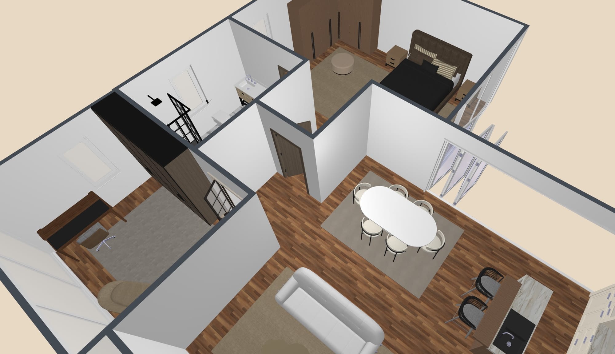 planta baixa 3d online