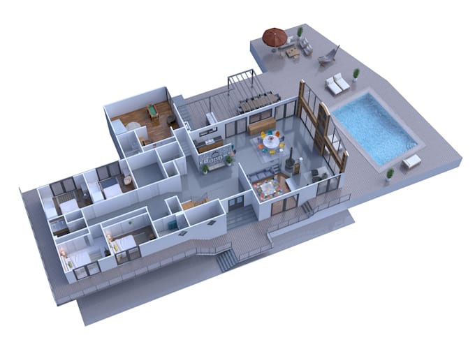 planta baixa 3d gratuita