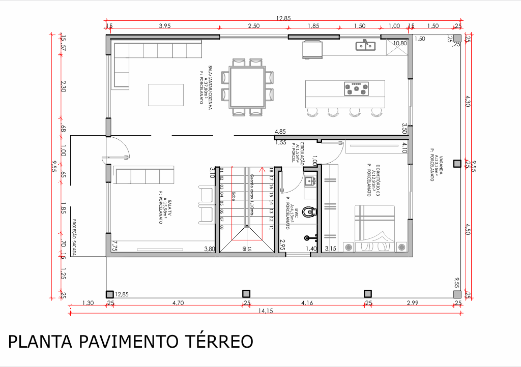 casas de fazenda com 4 quartos e closet