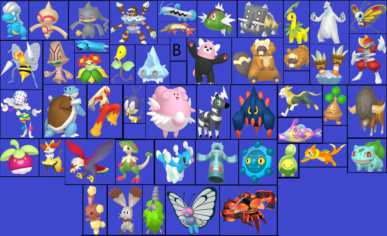 Pokémon que começam com B