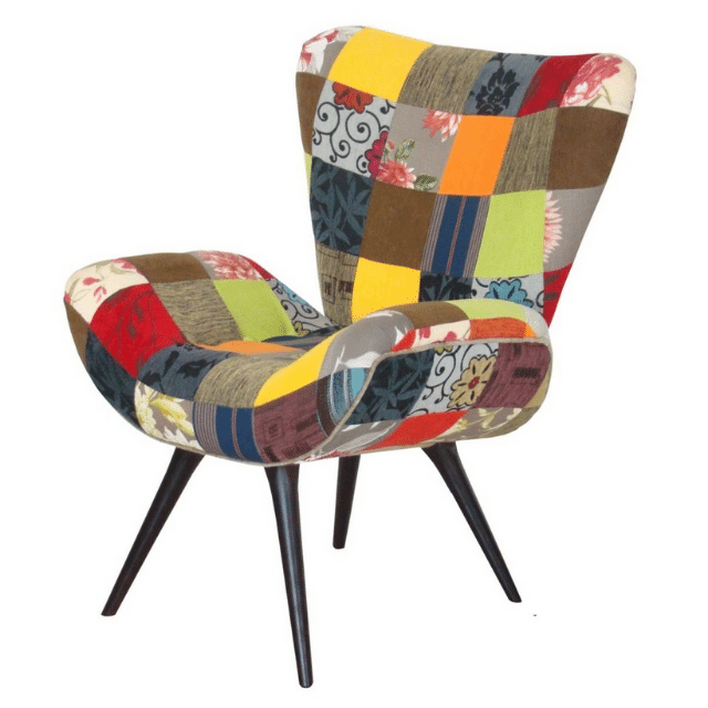 Poltrona Estampada: 7 Ideias de Combinação com Sofá Neutro