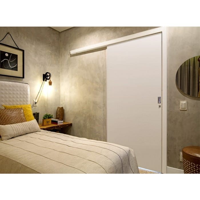 porta de correr para quarto pequeno