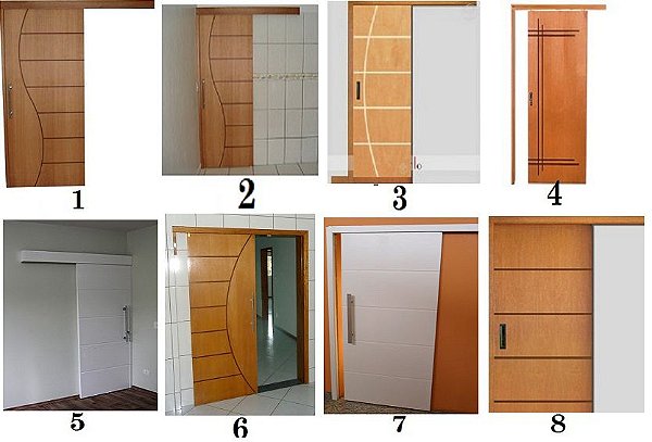 porta de correr para quarto de bebê
