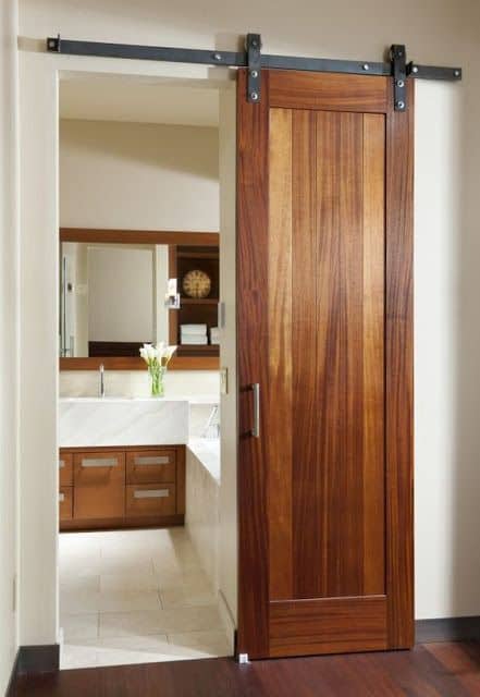 porta de correr para quarto pequeno