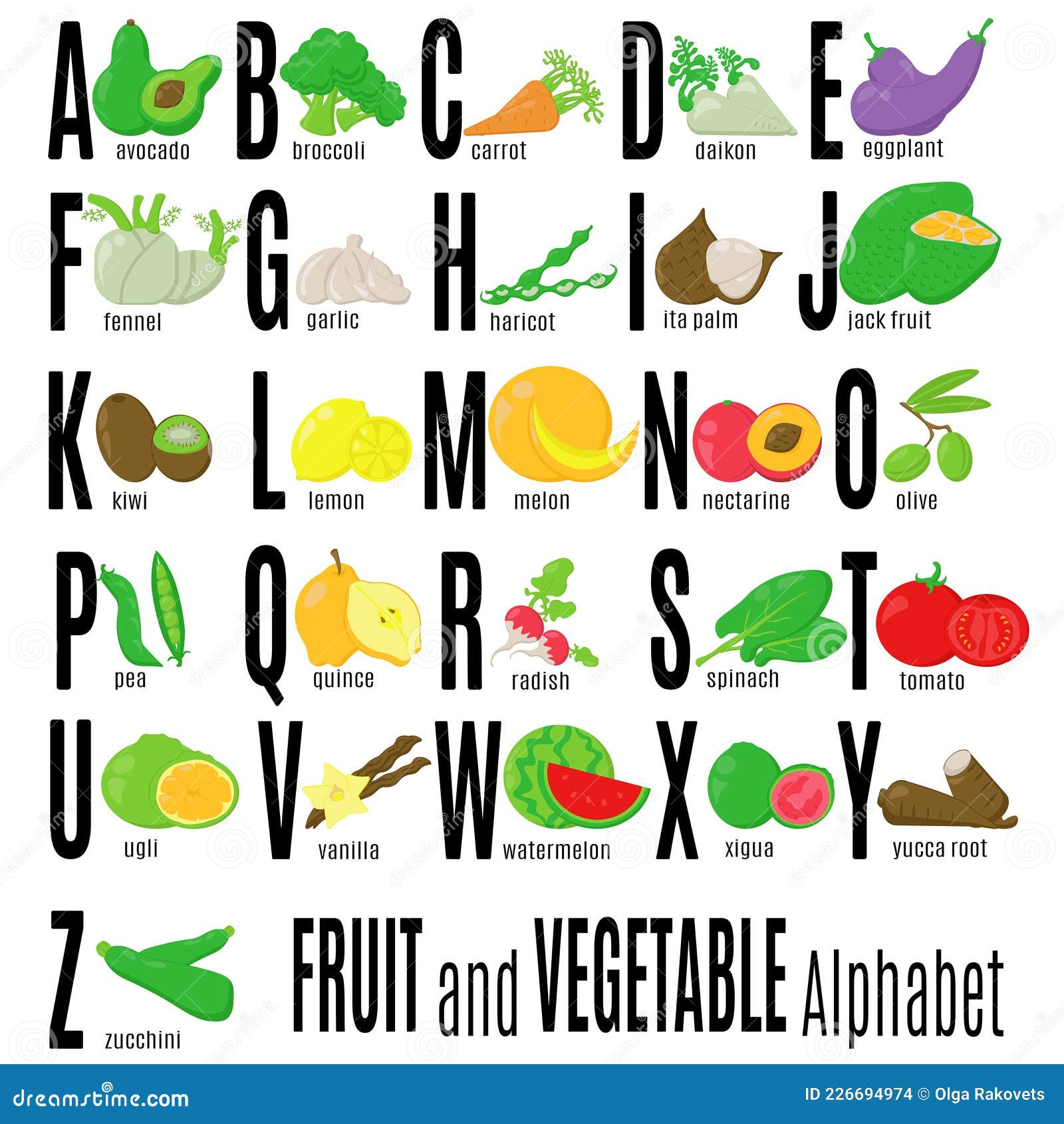 Pratos vegetarianos com A
