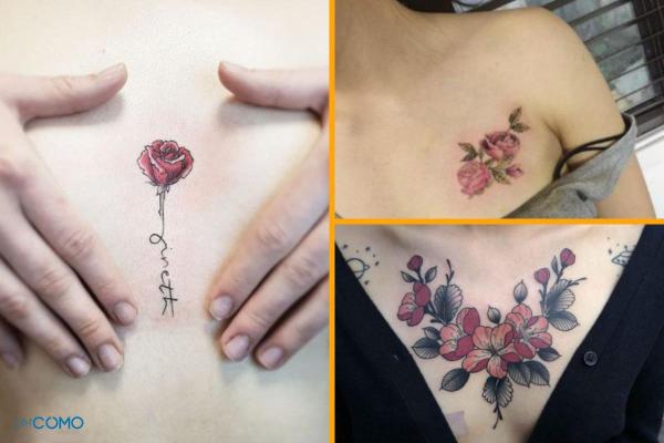tatuagem peito feminina 5cm preço