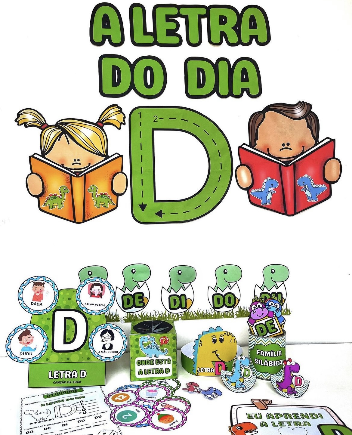 presente com a letra d