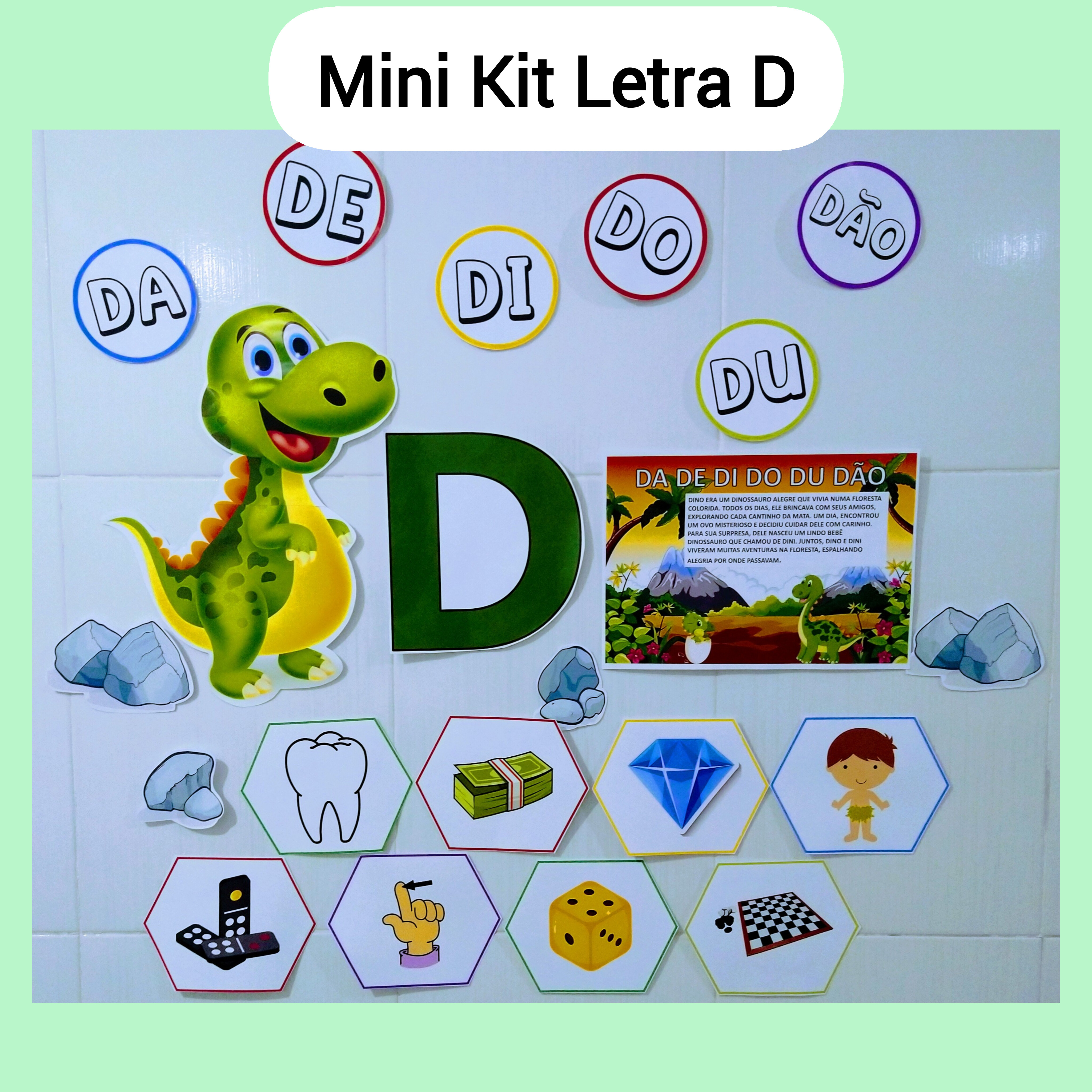 presente com a letra d