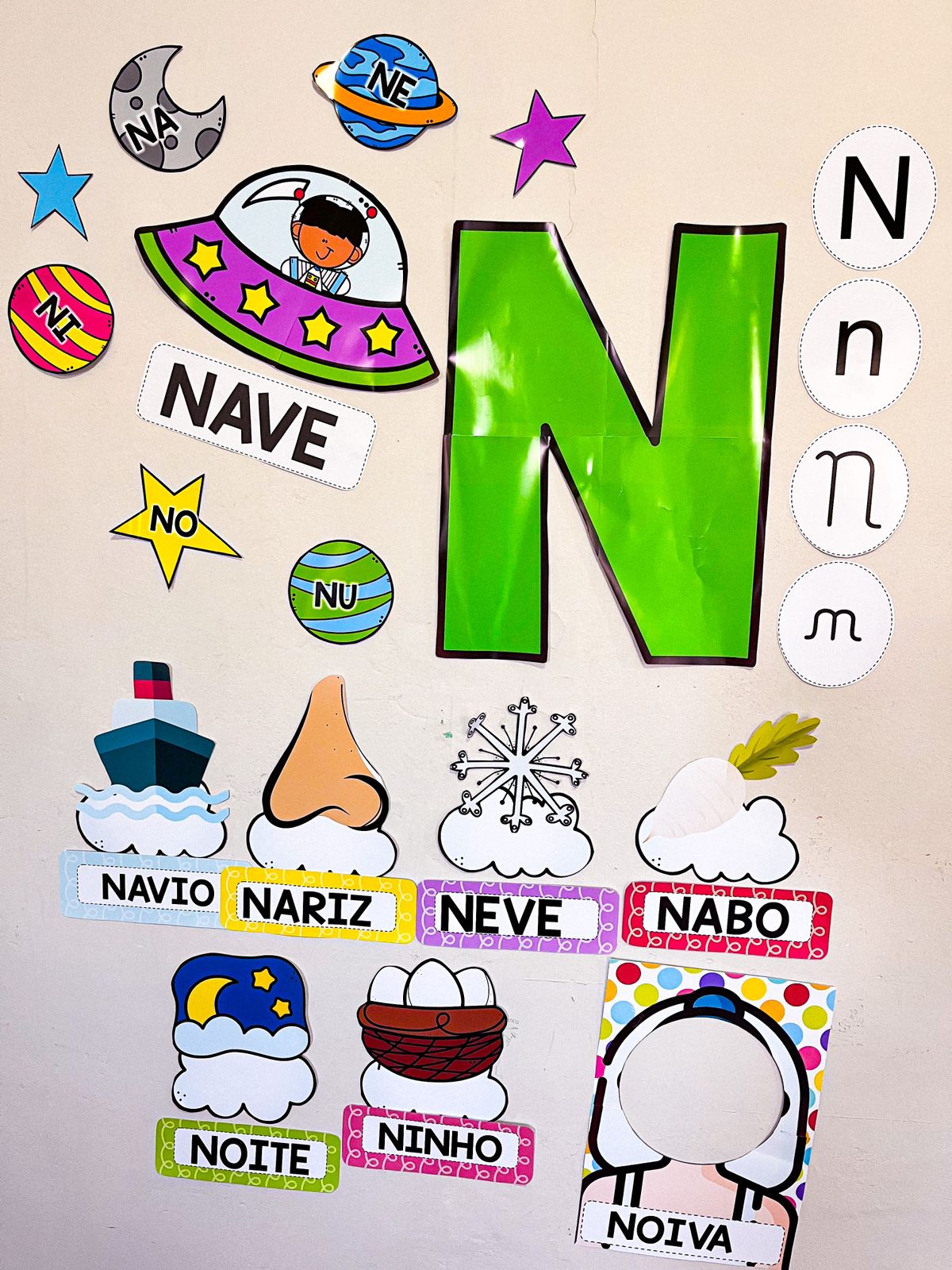 presentes criativos com a letra N