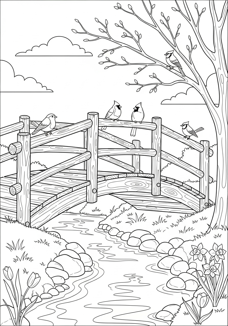 custo de materiais para colorir desenhos de primavera