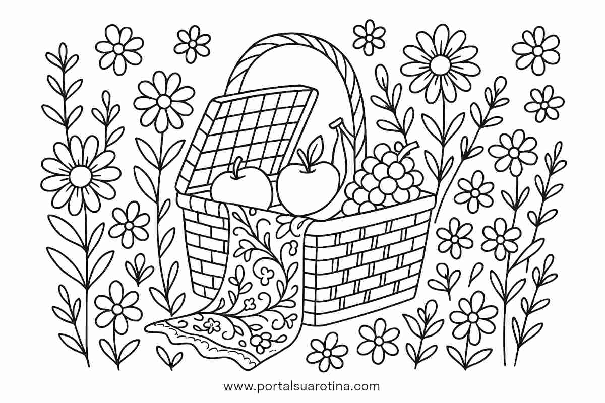 erros comuns ao colorir desenhos de primavera