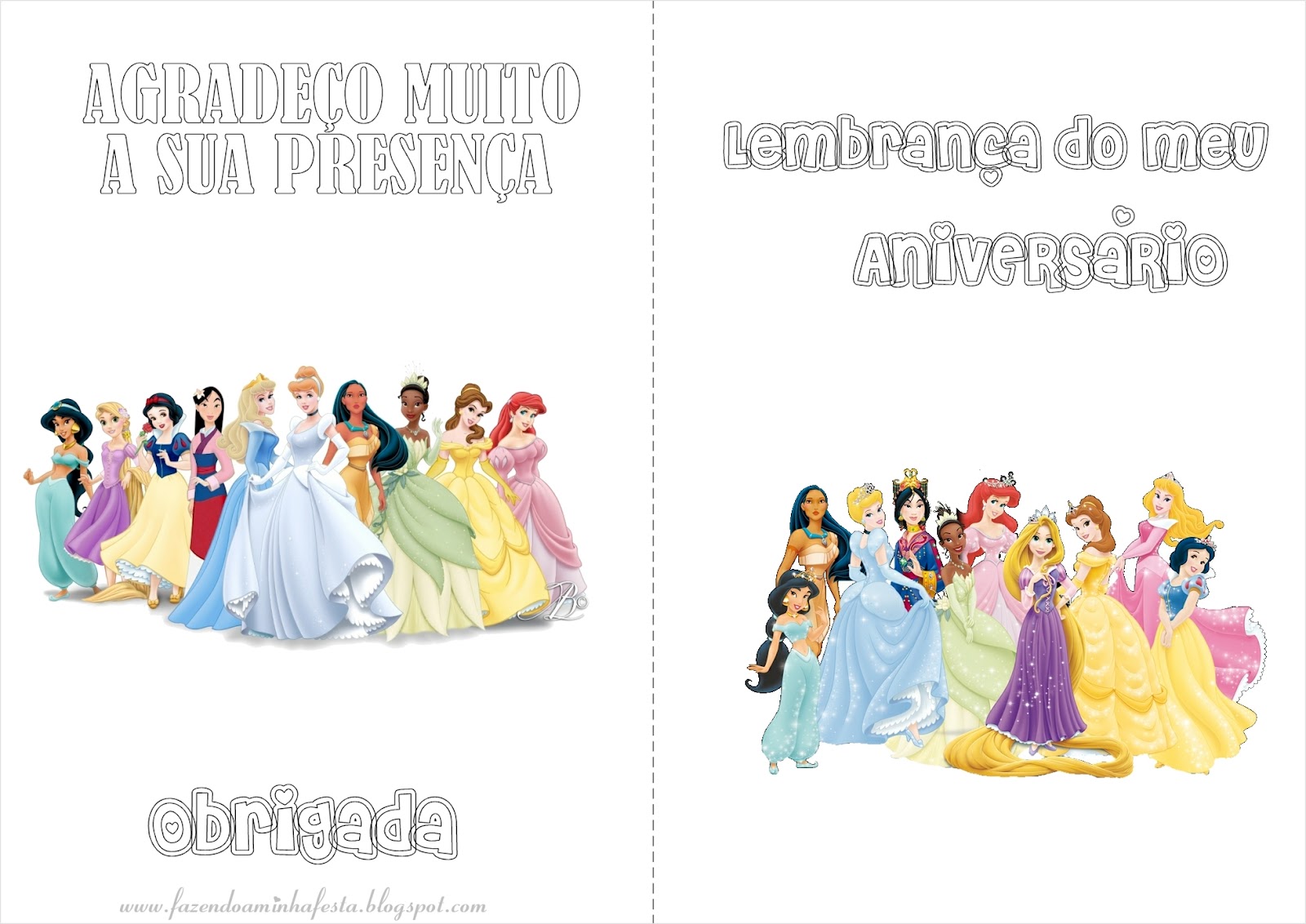 princesas disney para pintar