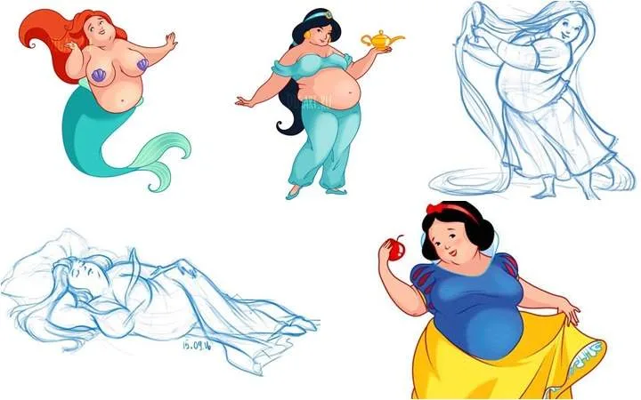 Princesas Plus Size