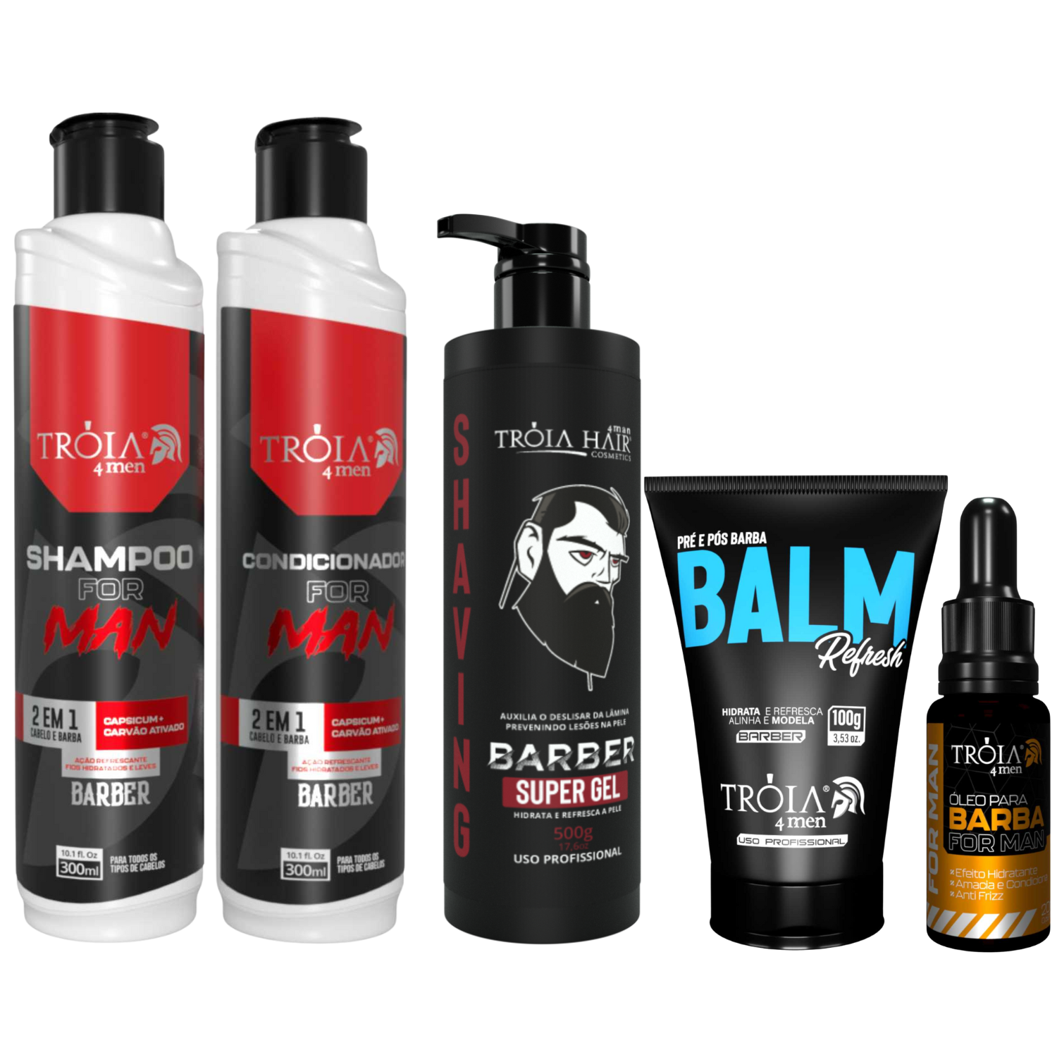 produtos profissionais para barbearia