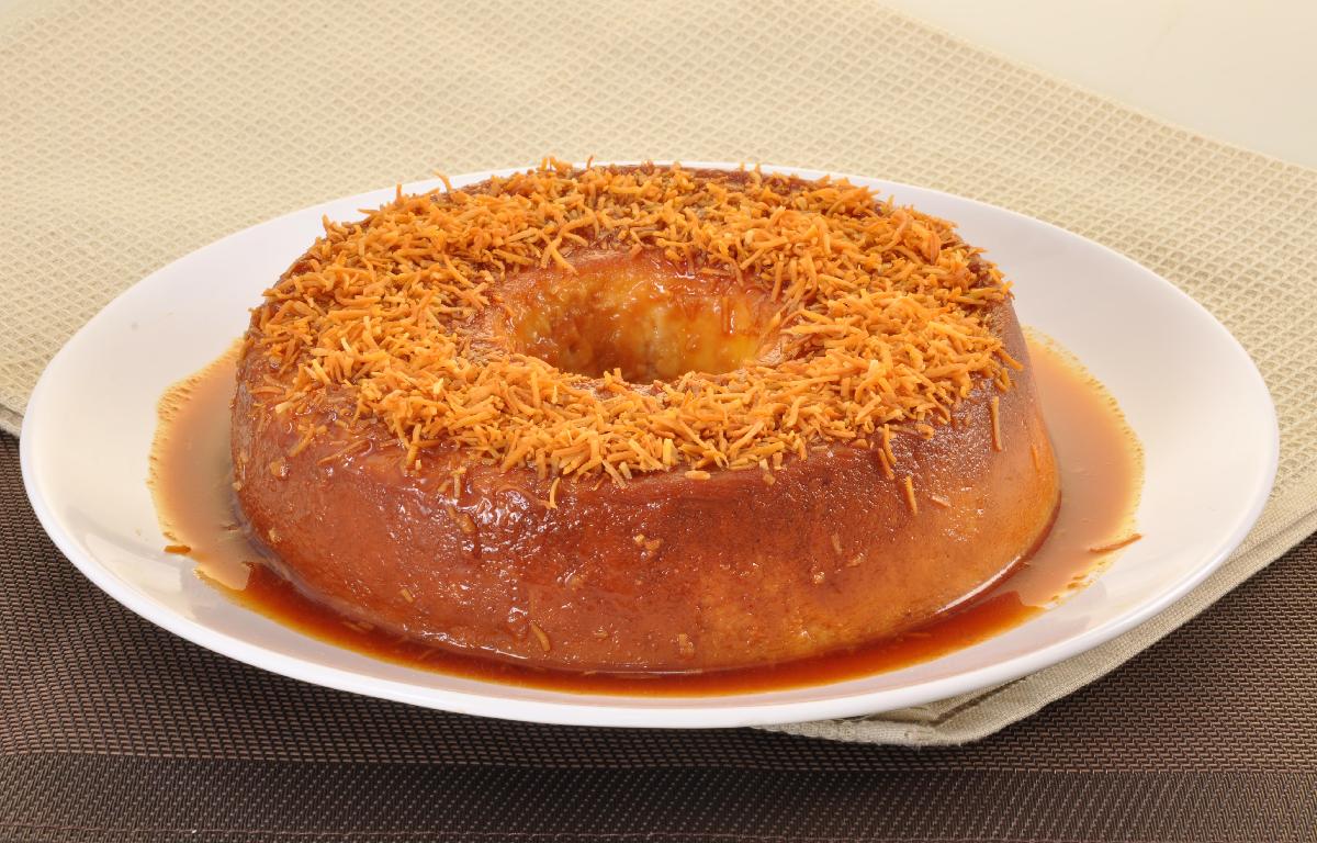 pudim de macaxeira sem leite condensado