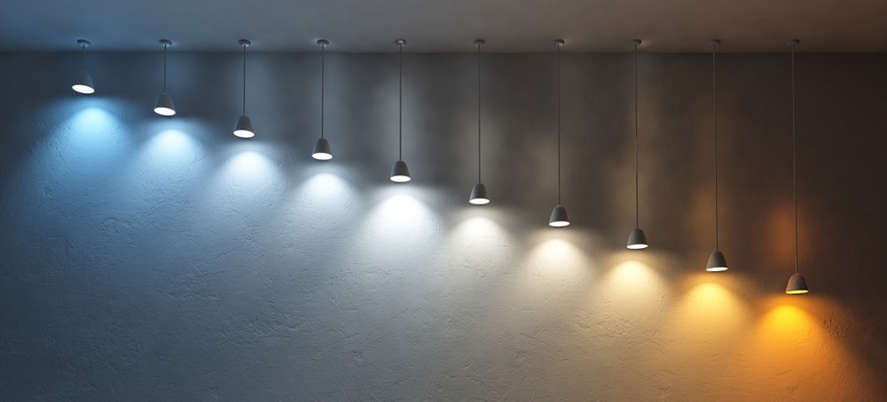 Qual a diferença entre luz fria e luz quente