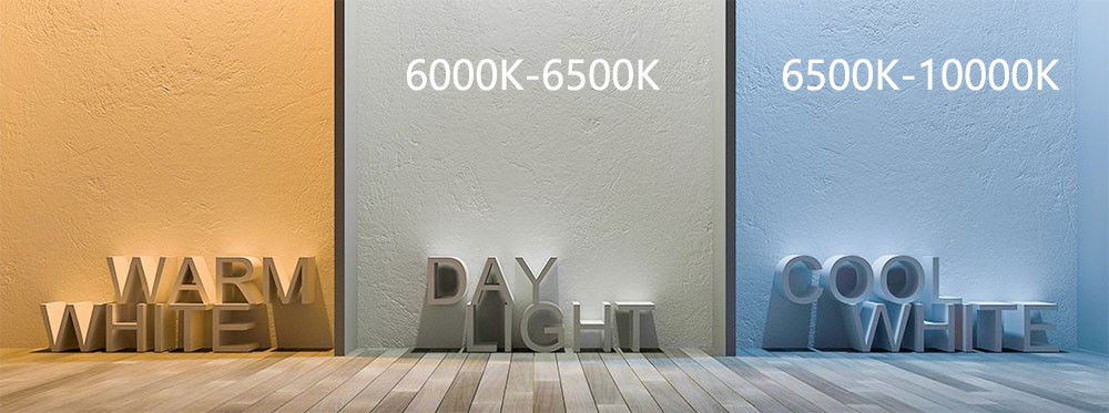 Qual a diferença entre luz fria e luz quente