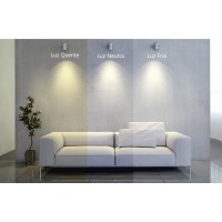 luz amarela vs luz branca