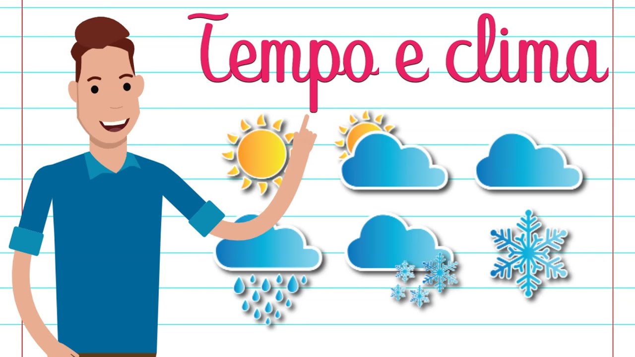 qual a diferença entre tempo e clima