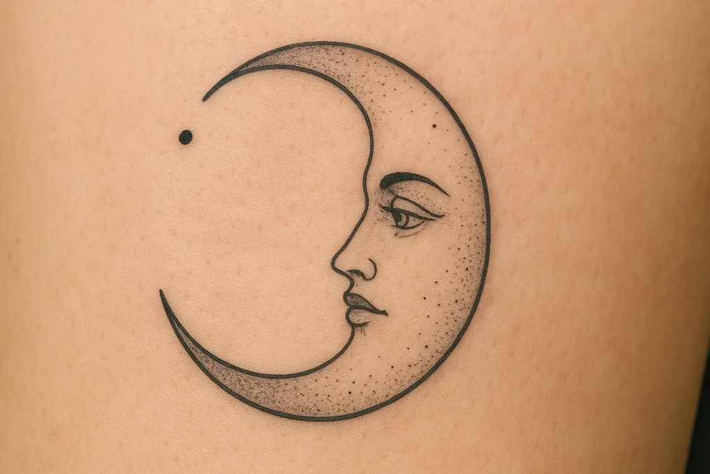 5 ideias de títulos:
1. Tatuagem de Lua: Desvendando os Significados por Trás de Cada Fase
2. Sol e Lua: O Equilíbrio Perfeito em Tatuagens de Dualidade
3. Lua Tríplice: O Poder da Deusa e o Ciclo Feminino na Pele
4. Tatuagens de Lua e Mar: Serenidade e Liberdade Gravadas
5. Tatuagem de Lua Nova: Simbolizando Novos Começos e Potencial