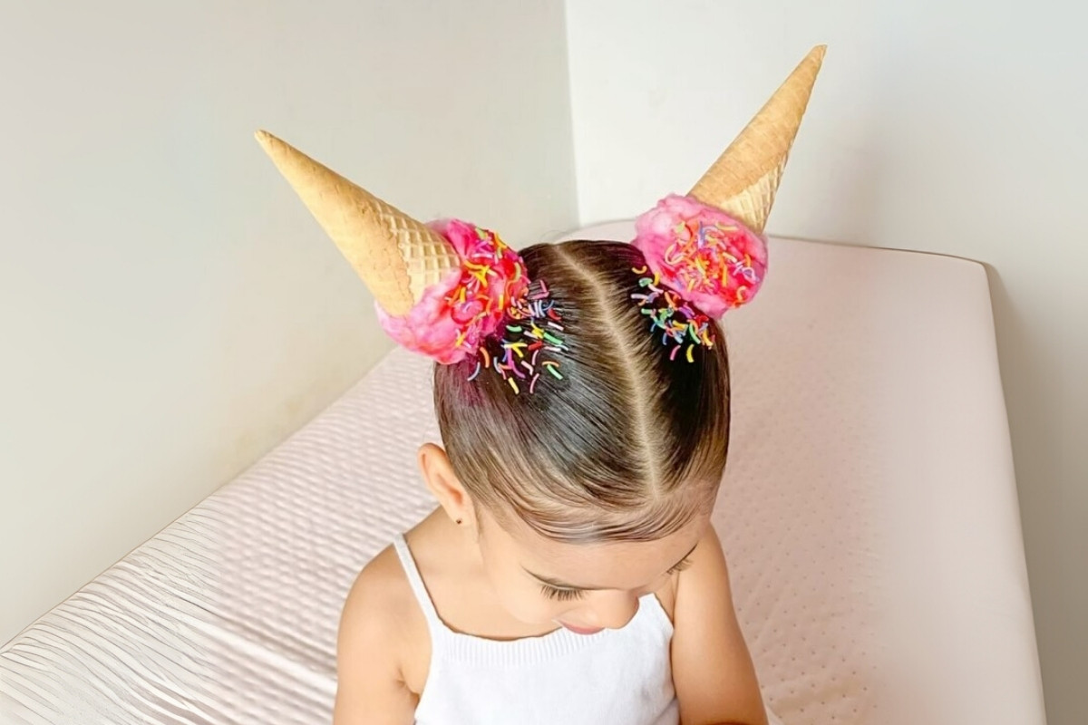 ideias cabelo maluco criativo infantil
