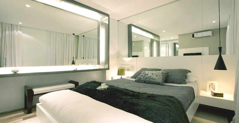 Espelho no teto: o que o Feng Shui diz sobre isso?