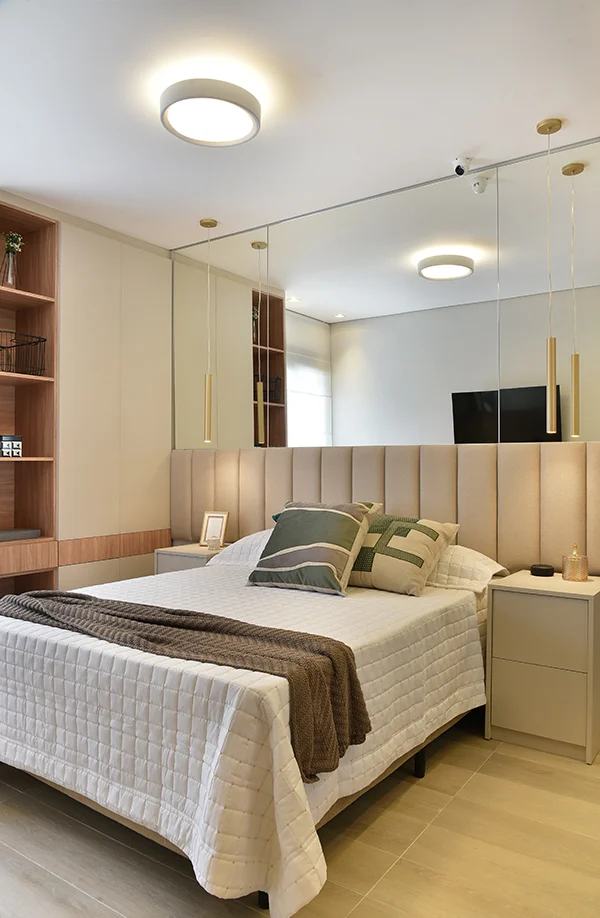 Espelho no teto: o que o Feng Shui diz sobre isso?