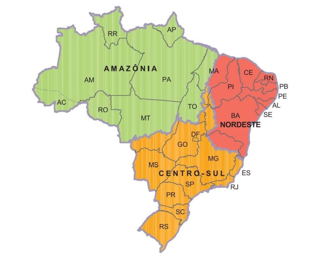 estados brasileiros com a letra p
