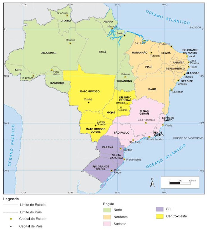 estados do brasil com a letra p