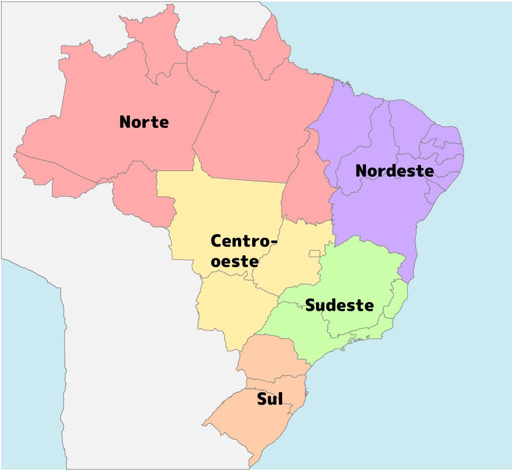 estados brasileiros que começam com p