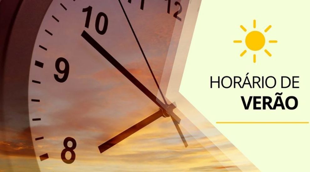 que dia termina o horário de verão