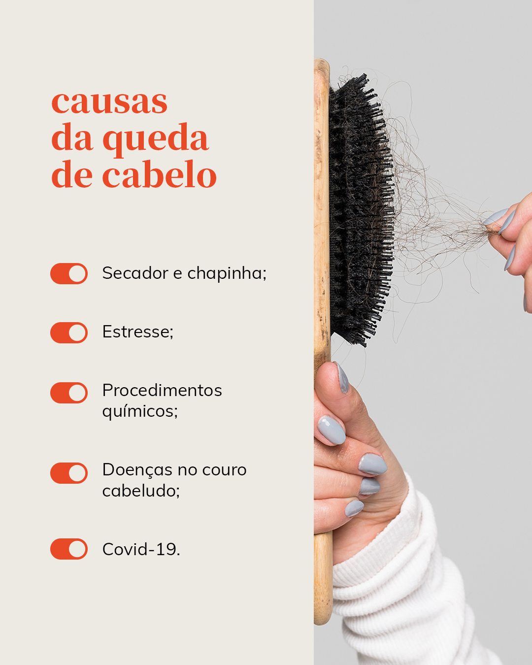 Queda Excessiva De Cabelo O Que Fazer