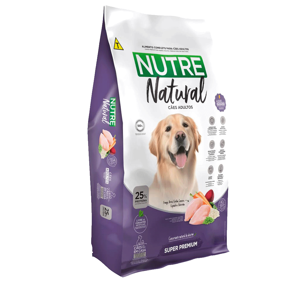 ração natural para cães