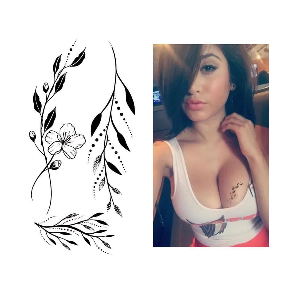 tatuagem ramo de flor significado