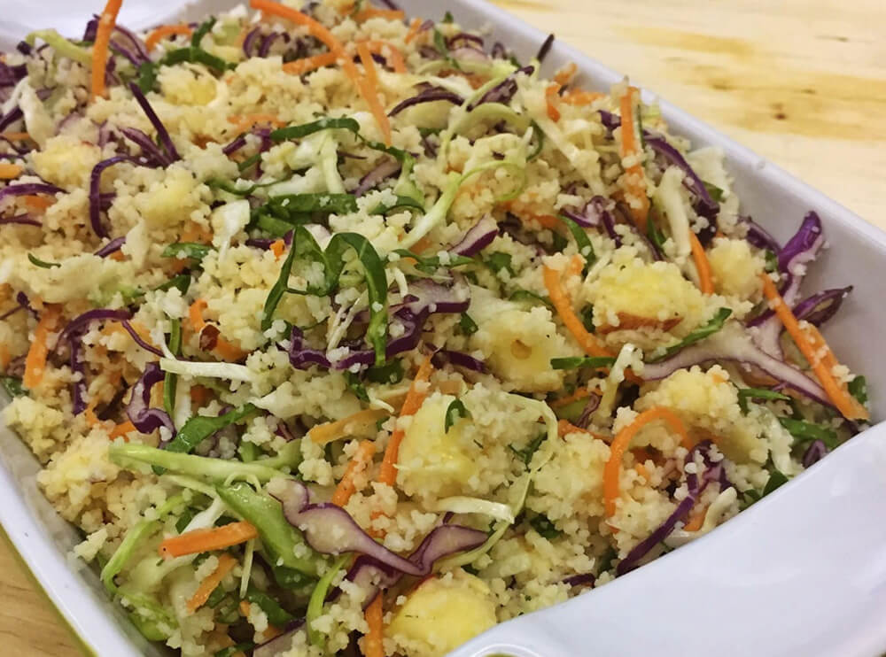 como fazer cuscuz marroquino com legumes saudavel