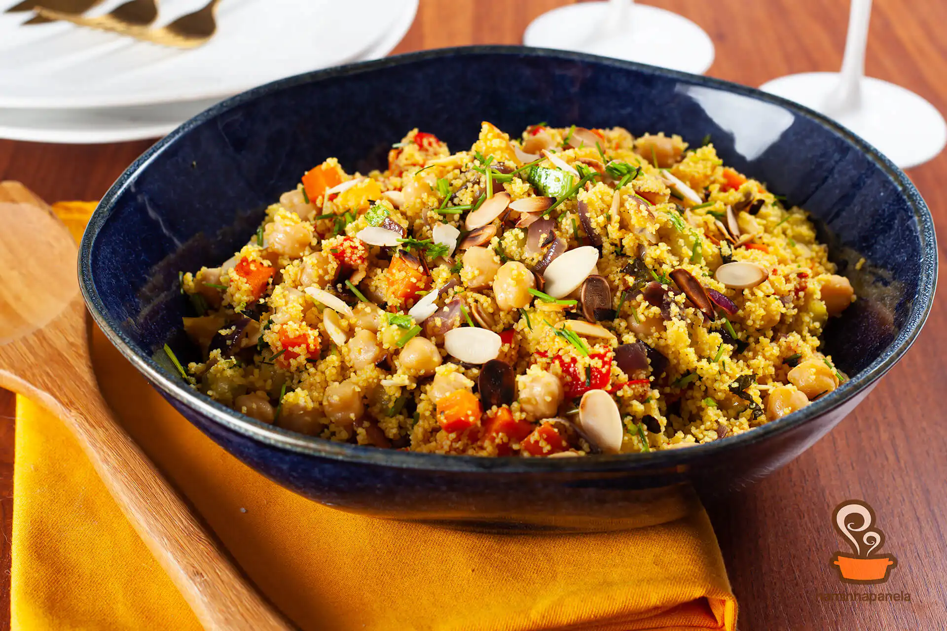 Receita De Cuscuz Marroquino Com Legumes