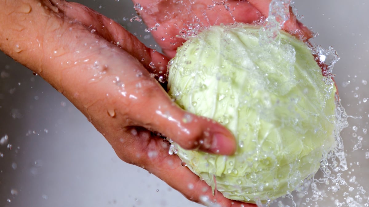 Repolho Como Lavar