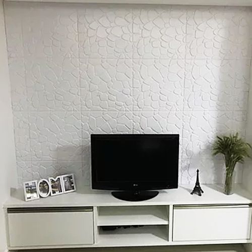 revestimento 3d ondas sala