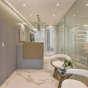 ideias decoração clínica estética