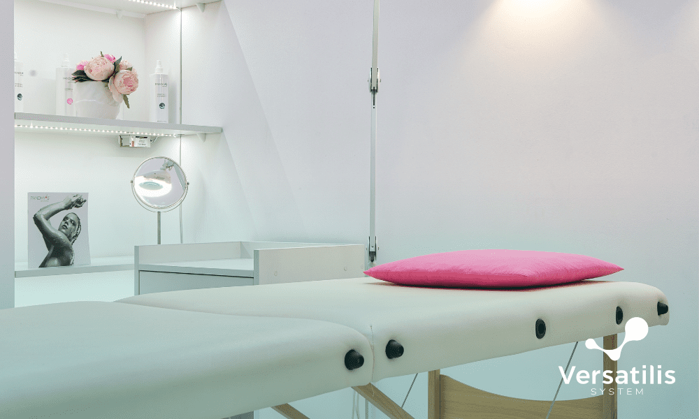 sala de estética luxuosa